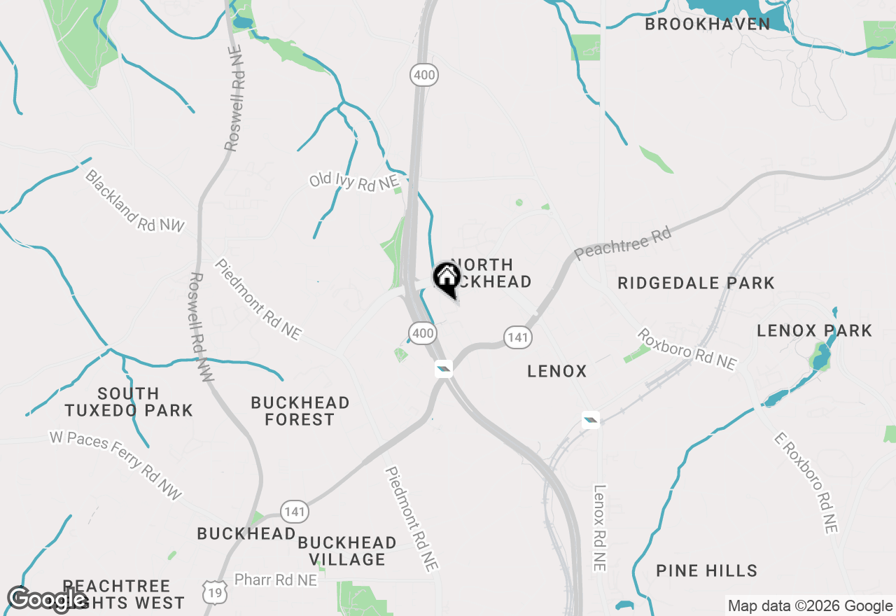 Map of 3445 Stratford Road #3109, Atlanta, GA 30326