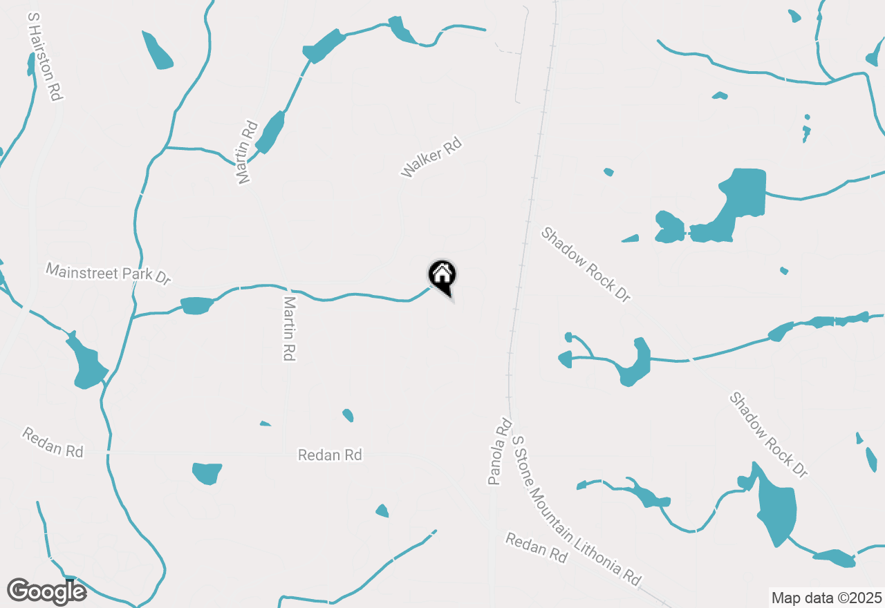 Map of 900 Forest Path, Stone Mountain, GA 30088
