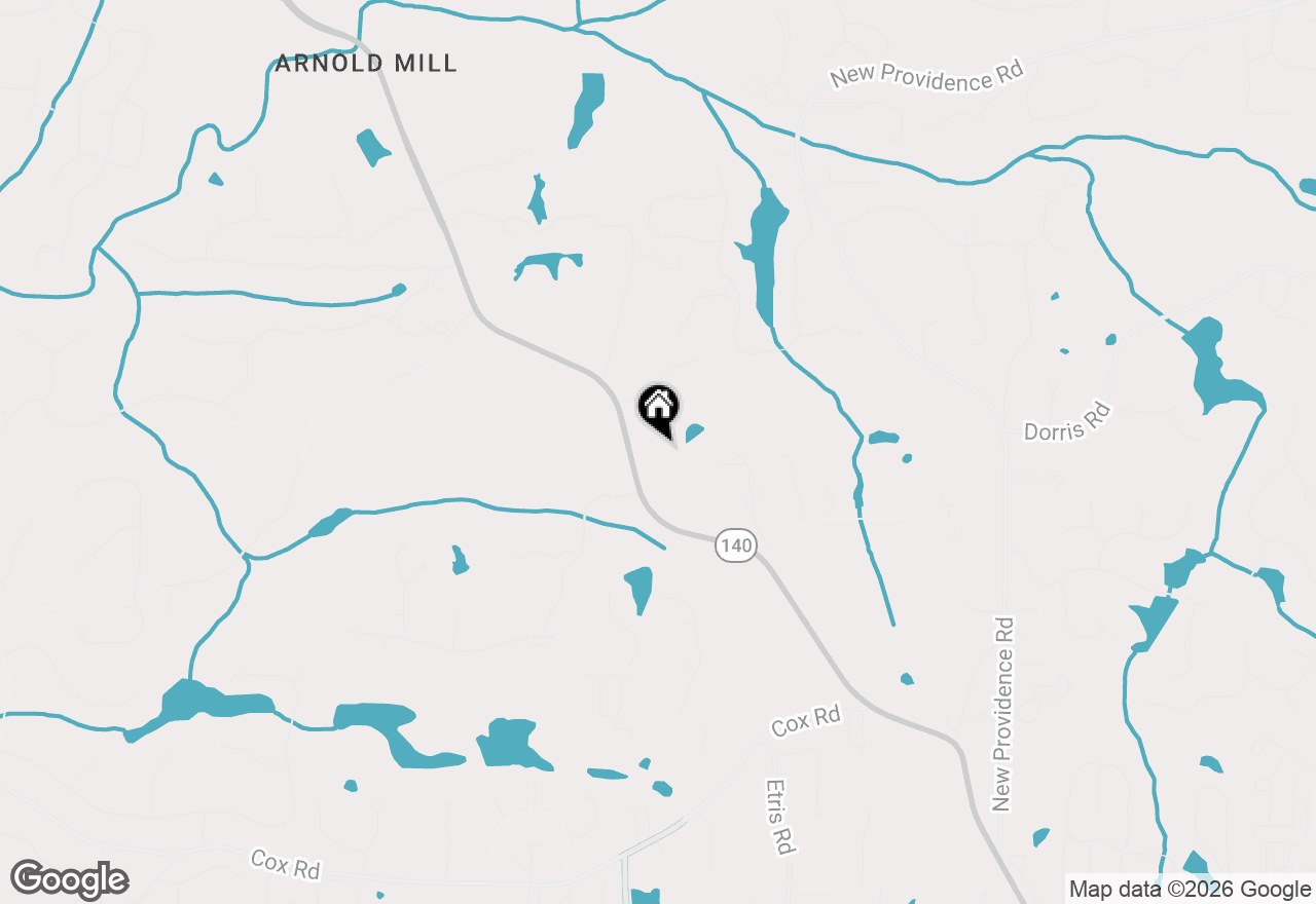 Map of 13235 Se Arnold Mill Road, Roswell, GA 30075