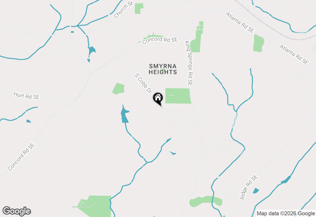 Map of 1016 Magnolia Drive Se, Smyrna, GA 30082