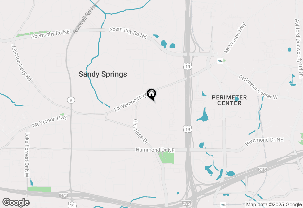 Map of 6285 Aberdeen Drive, Atlanta, GA 30328