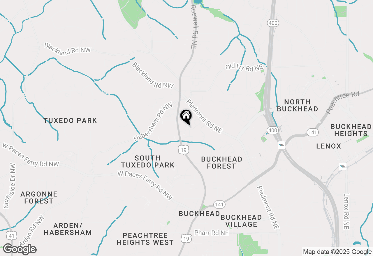 Map of 3418 Landen Pine Ne #9, Atlanta, GA 30305