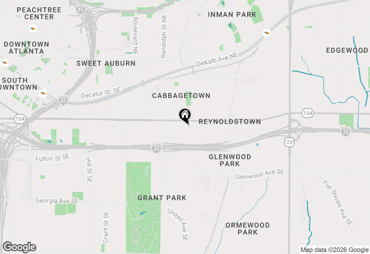 Map of 691 Mcdonald Street Se, Atlanta, GA 30312
