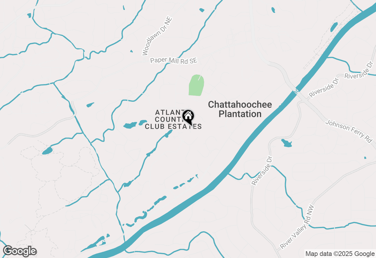 Map of 4502 Chattahoochee Plantation Drive Se, Marietta, GA 30067