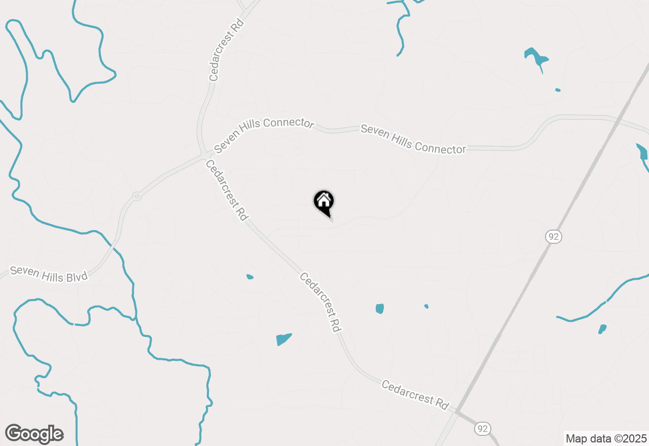 Map of 126 Parkmont Way, Dallas, GA 30132