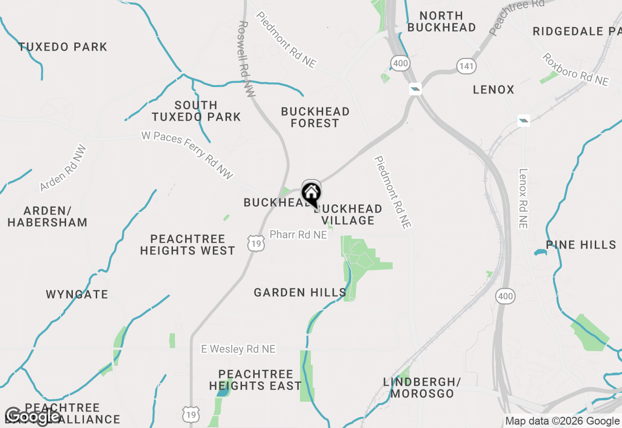 Map of 325 E Paces Ferry Road Ne #809, Atlanta, GA 30305