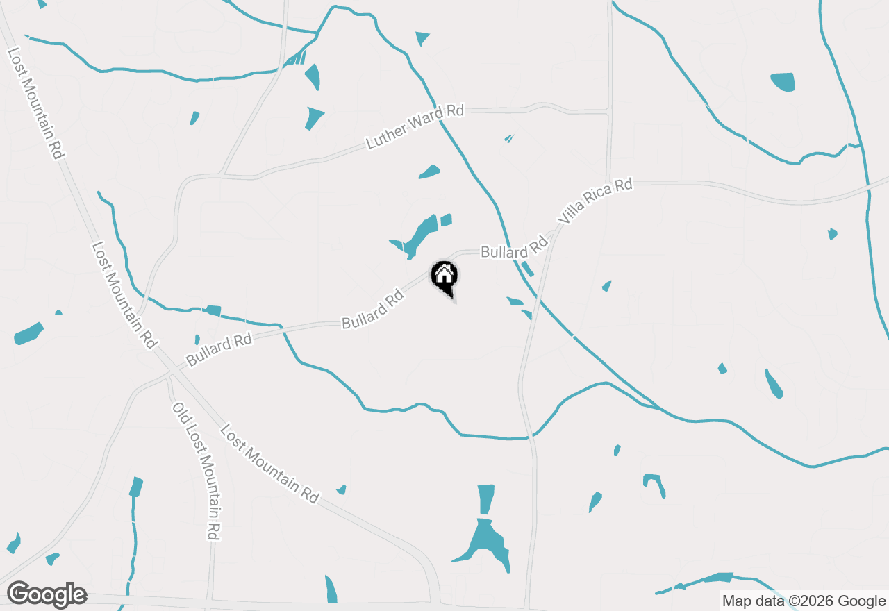 Map of 1401 Bullard Road, Powder Springs, GA 30127