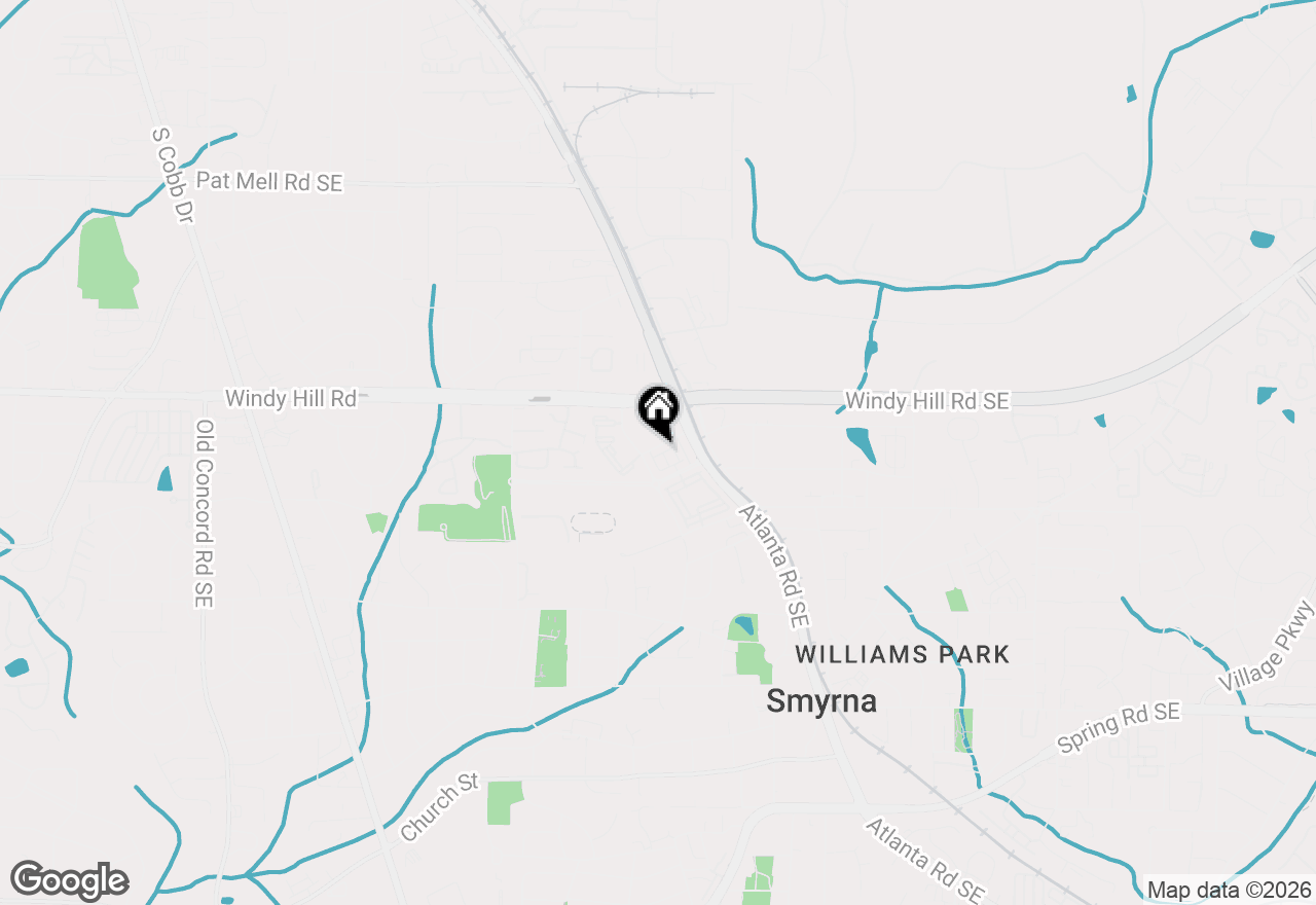 Map of 1097 Kirkland Circle, Smyrna, GA 30080
