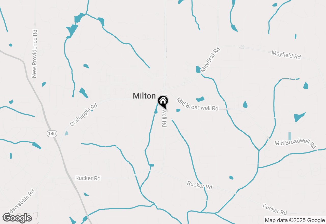 Map of 12506 Broadwell Road, Milton, GA 30004