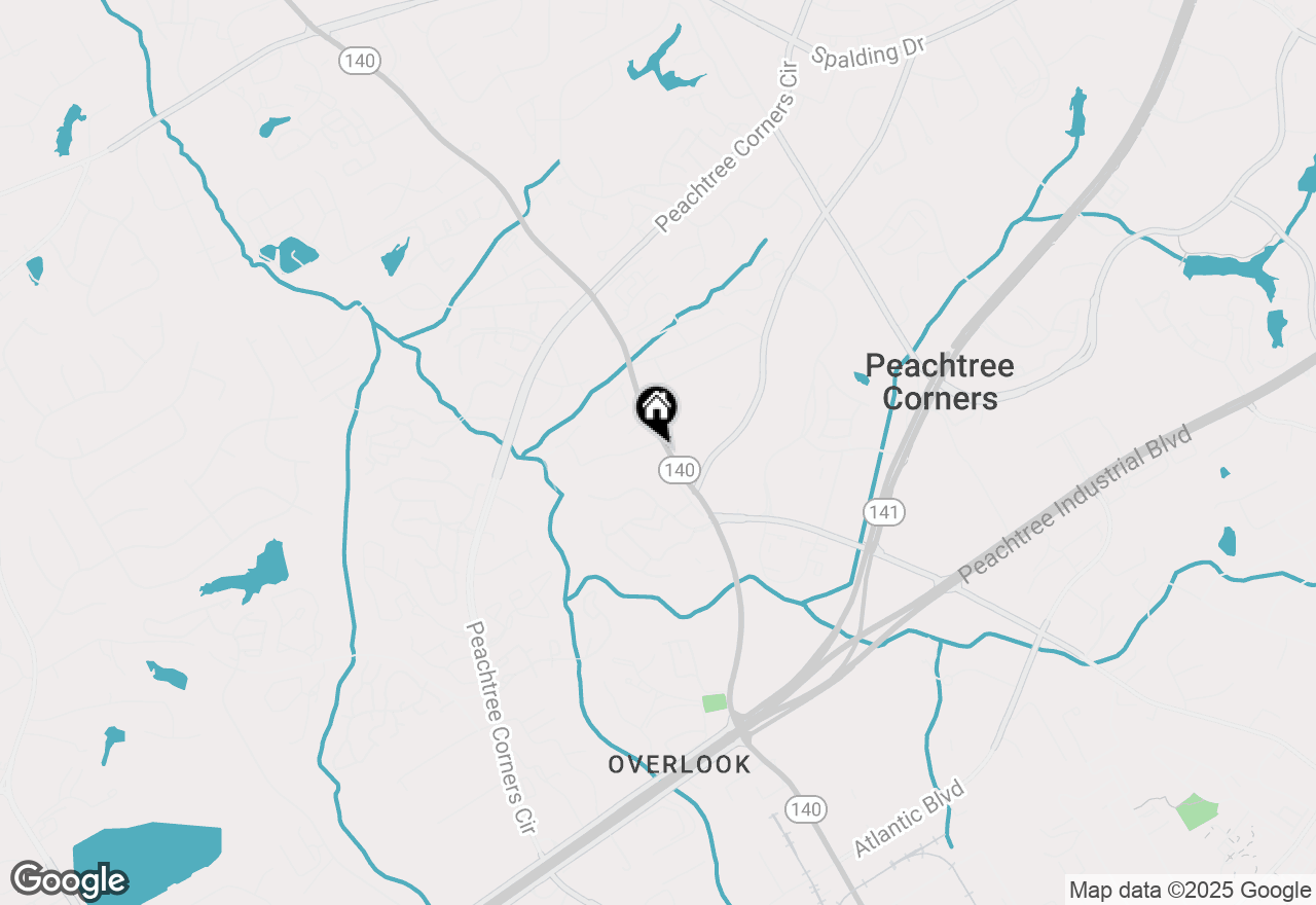 Map of 3475 Holcomb Bridge Road #A, Peachtree Corners, GA 30092