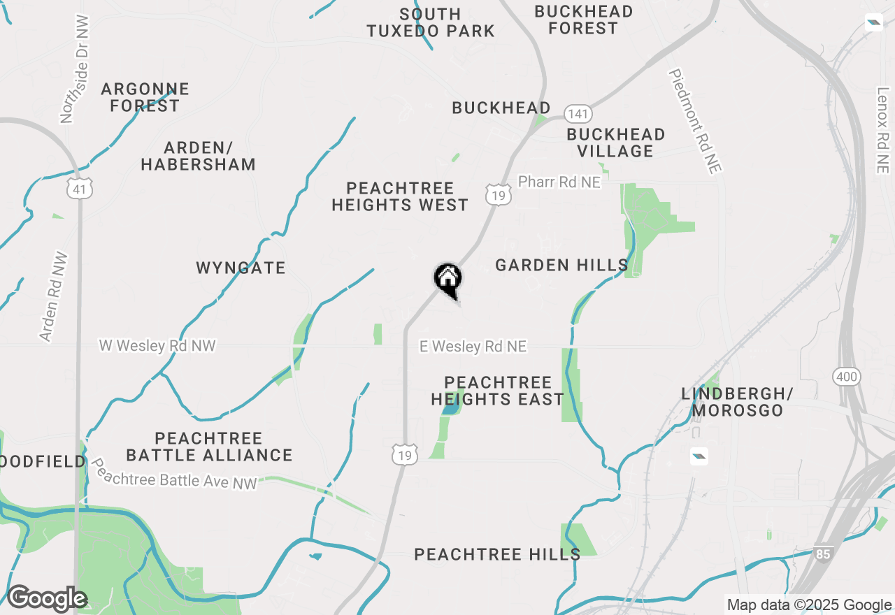 Map of 2795 Peachtree Road Ne #1009, Atlanta, GA 30305