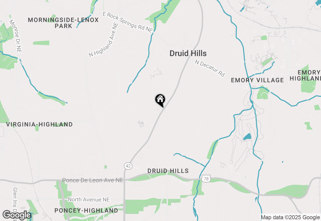 Map of 1337 Stillwood Chase Ne, Atlanta, GA 30306