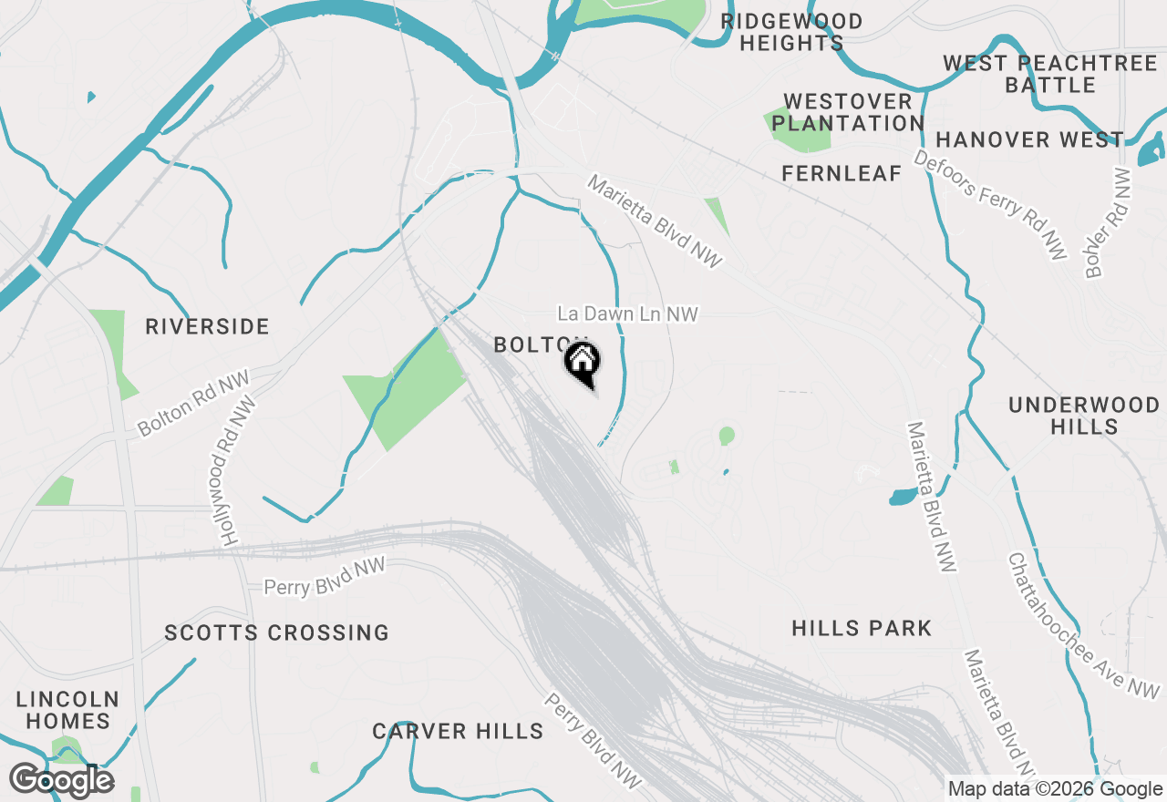 Map of 2095 Adams Drive, Atlanta, GA 30318
