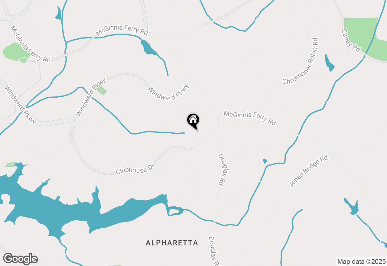 Map of 2855 Gleneagles Pointe, Alpharetta, GA 30005