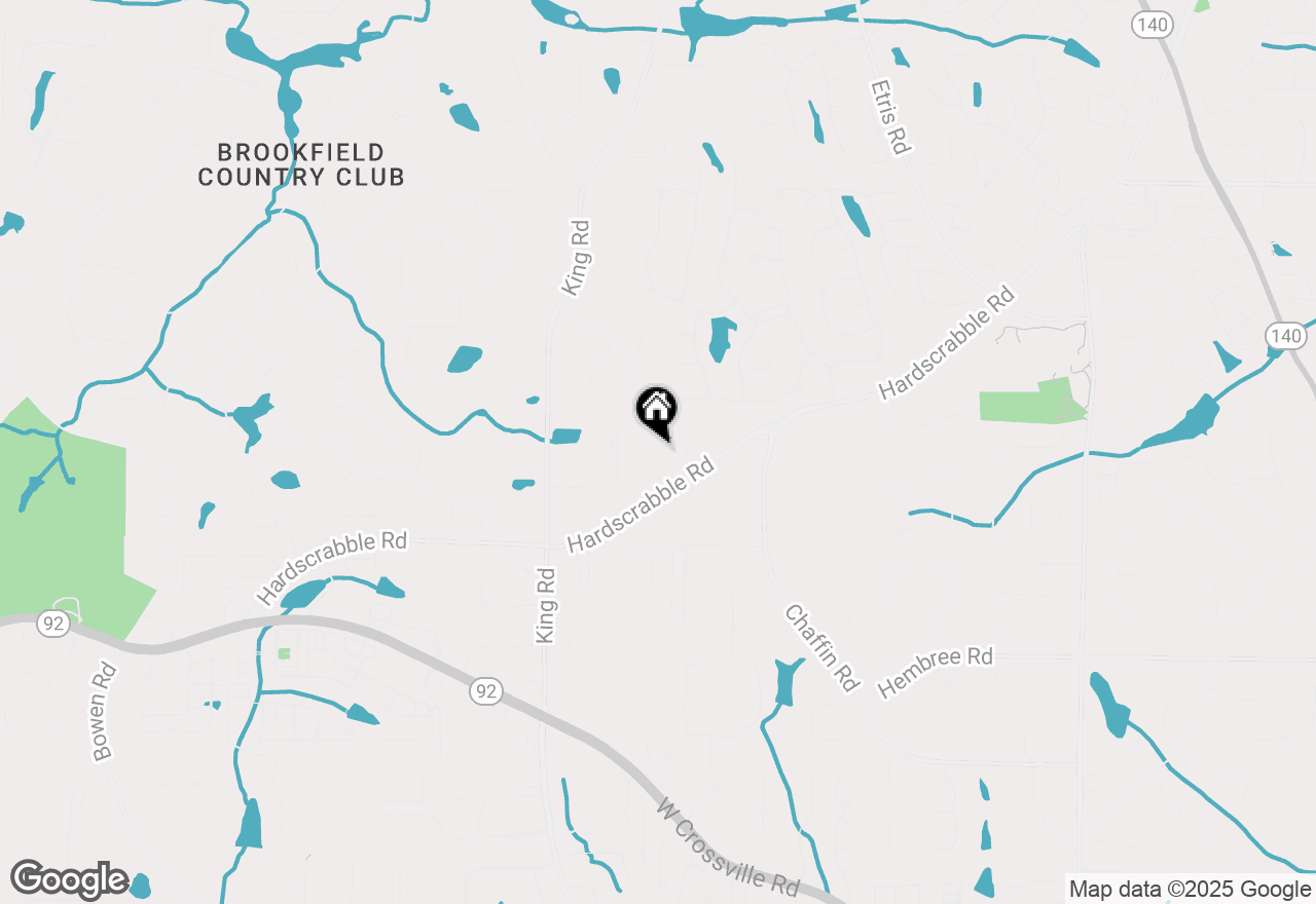 Map of 11850 Chaffin Road, Roswell, GA 30075