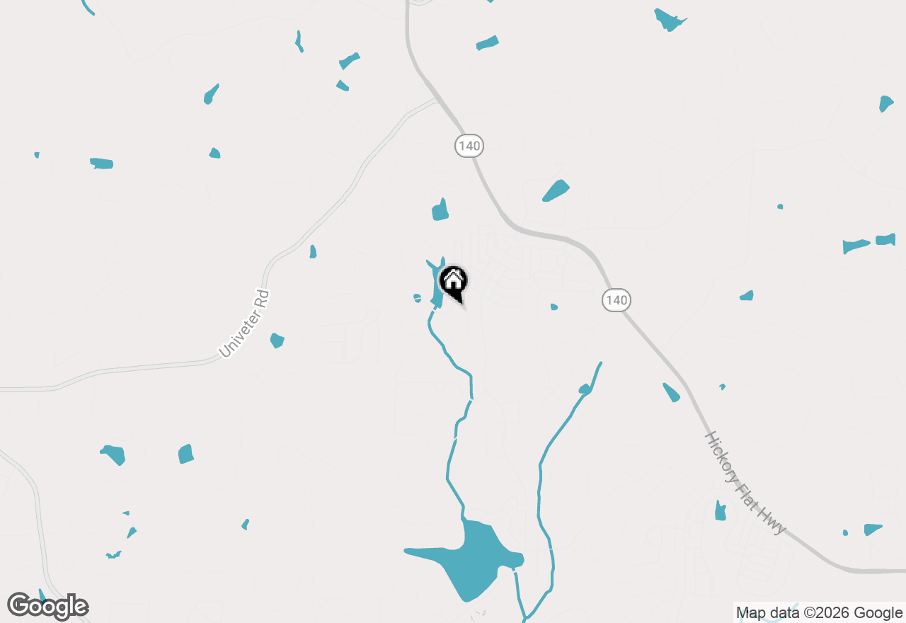 Map of 119 Lake Reserve Way, Canton, GA 30115