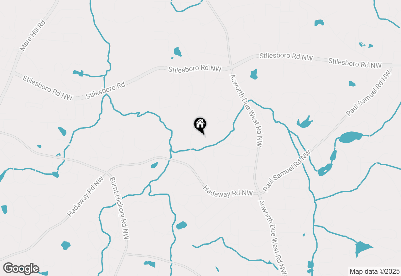Map of 4421 Wooded Oaks Nw, Kennesaw, GA 30152