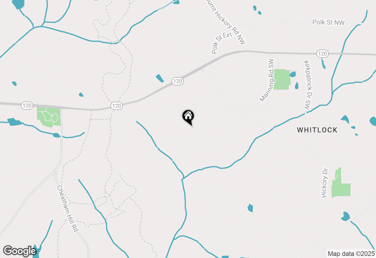 Map of 1095 Chestnut Hill Circle Sw, Marietta, GA 30064