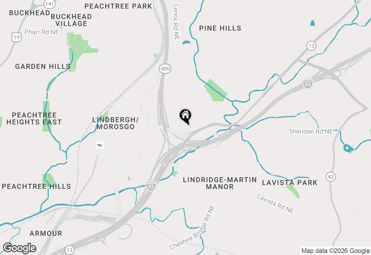 Map of 970 Sidney Marcus Boulevard Ne #2107, Atlanta, GA 30324