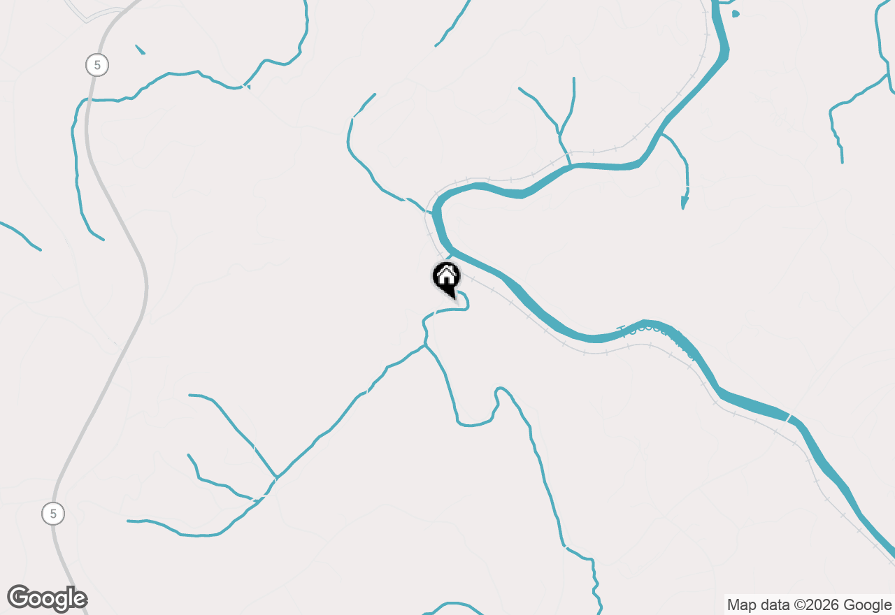 Map of 24 Scarlett Drive, Blue Ridge, GA 30513