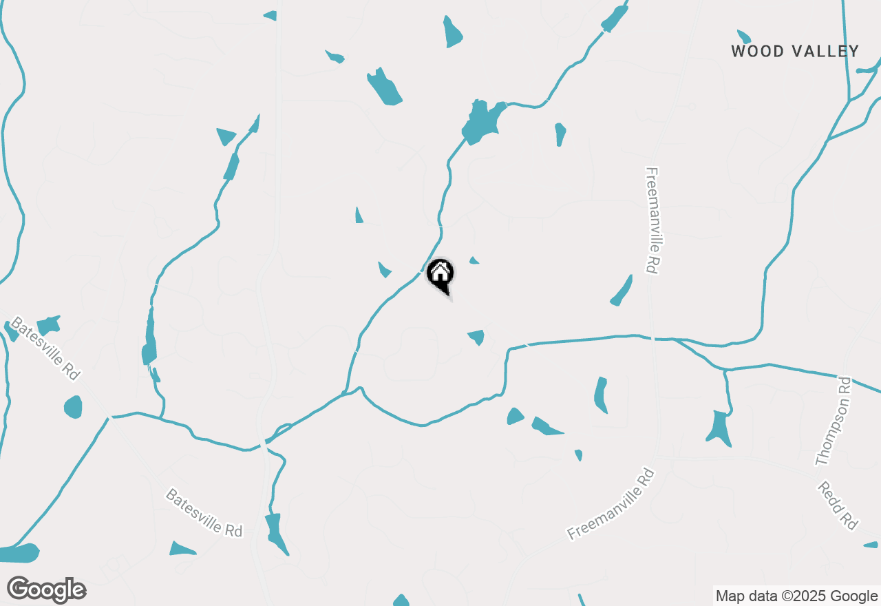 Map of 14560 Wood Road, Milton, GA 30004