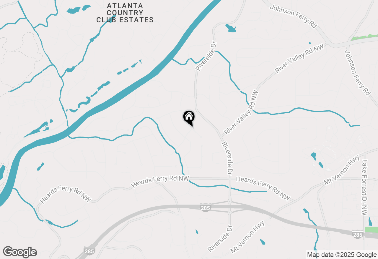 Map of 6206 Mountain Brook Way, Atlanta, GA 30328