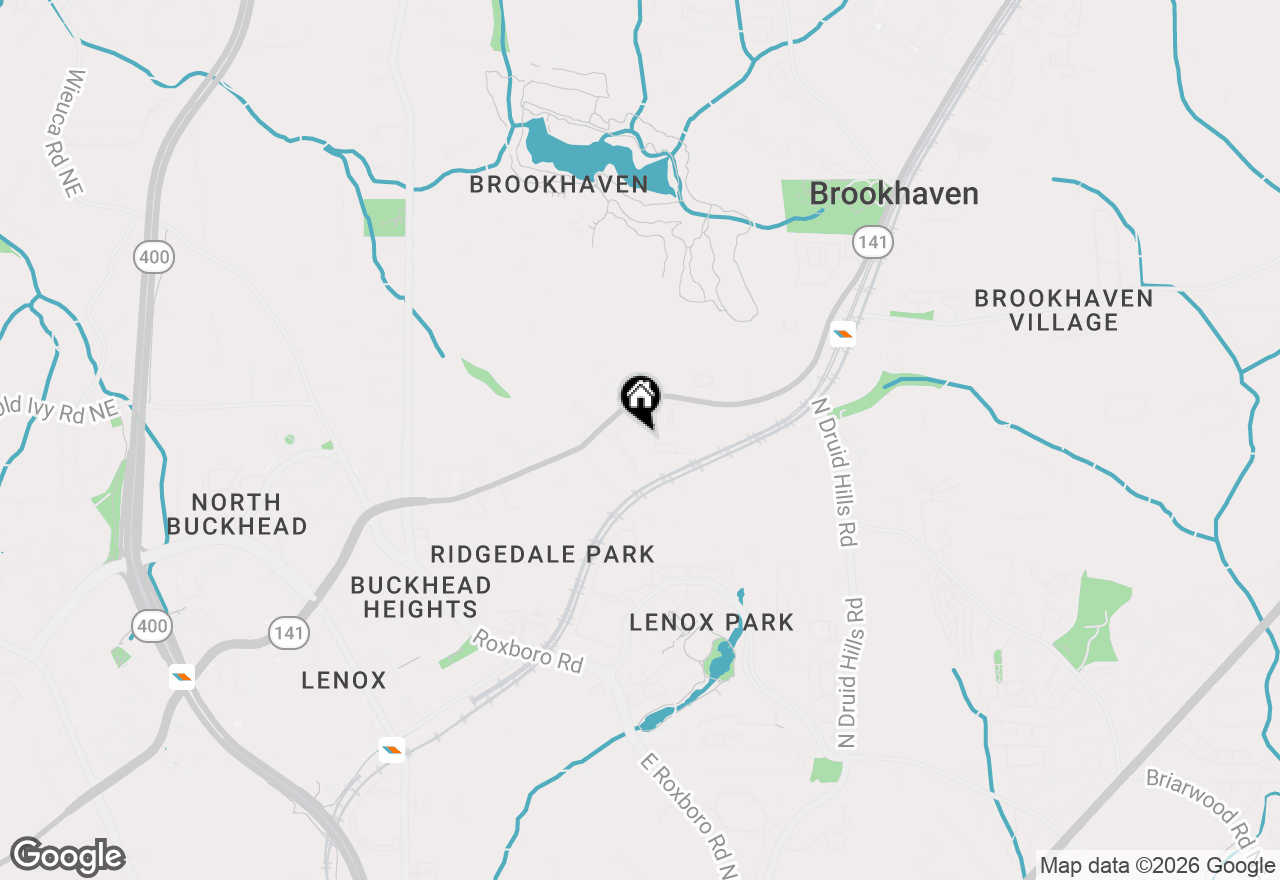 Map of 3777 Peachtree Road Ne #1007, Brookhaven, GA 30319