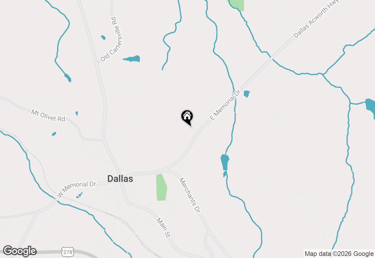 Map of 296 E Memorial Drive, Dallas, GA 30132