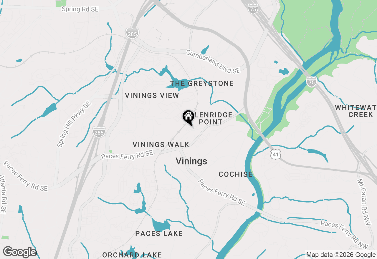 Map of 3044 Vinings Ridge Drive Se, Atlanta, GA 30339