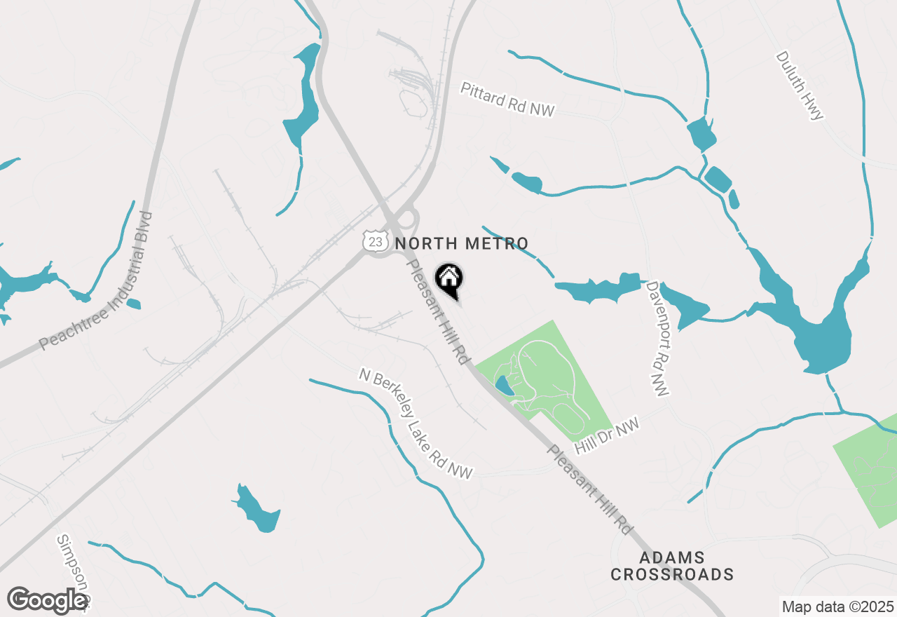 Map of 2858 Village Park Bend, Duluth, GA 30096