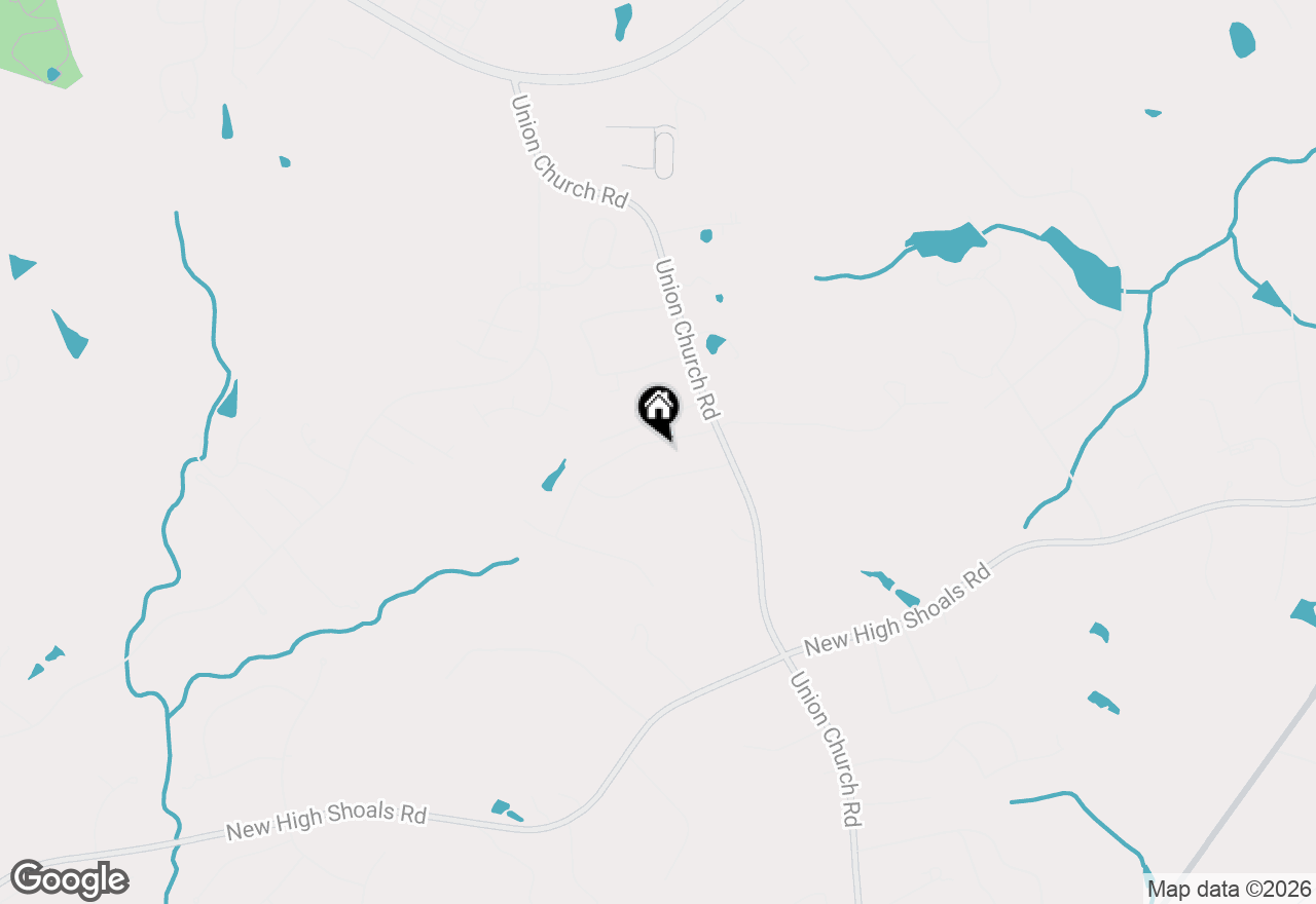 Map of 1805 Stonewood Field Road, Watkinsville, GA 30677