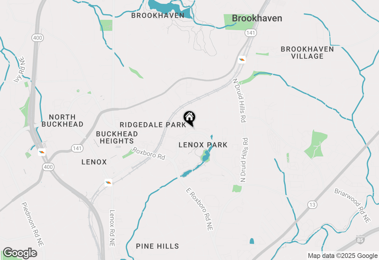 Map of 1013 Arbor Trace Ne, Brookhaven, GA 30319