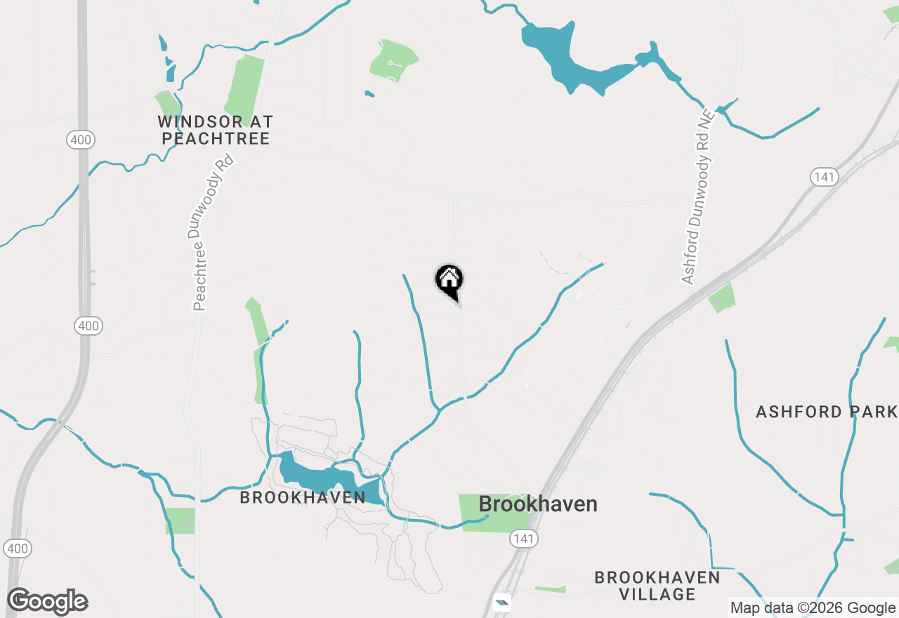 Map of 1133 Capital Club Circle Ne, Brookhaven, GA 30319