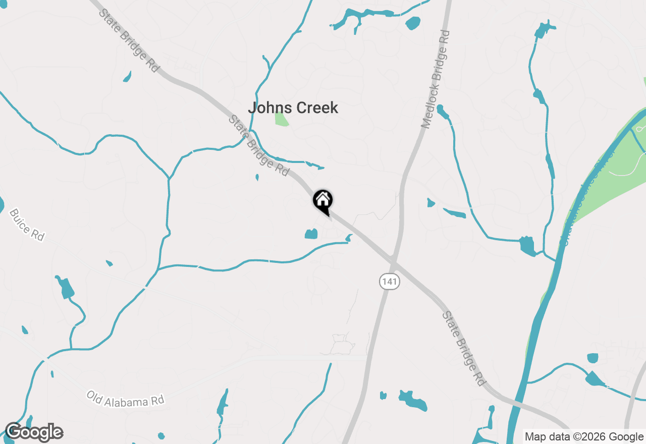 Map of 9820 Alger Trace, Johns Creek, GA 30022