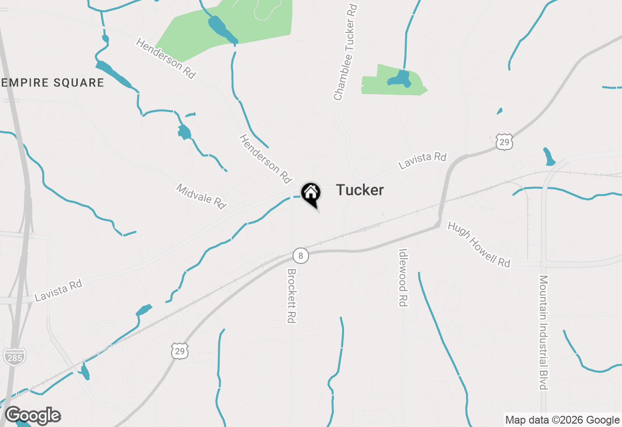Map of 4084 Comanche Drive, Tucker, GA 30084