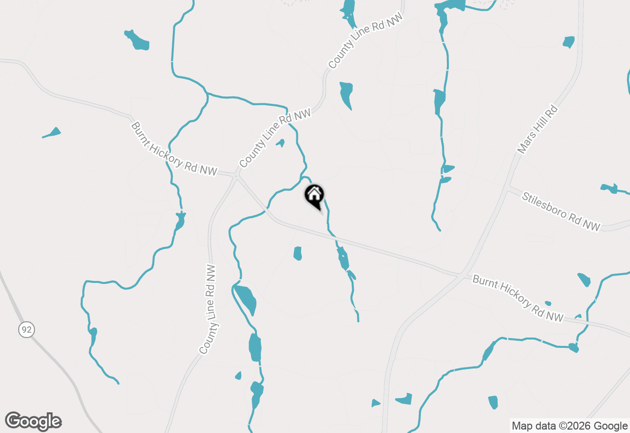 Map of 5841 Brookstone Overlook Nw, Acworth, GA 30101