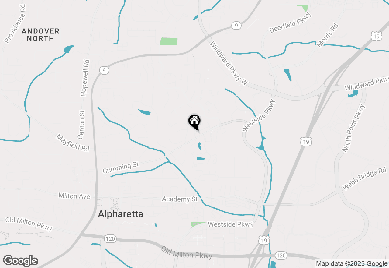 Map of 1040 Homestead Drive, Milton, GA 30004