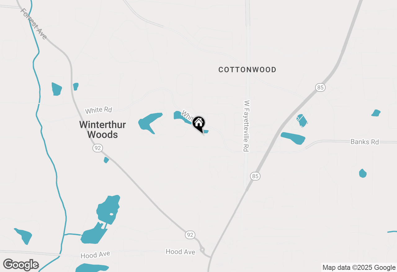 Map of 120 Tana Drive, Fayetteville, GA 30214