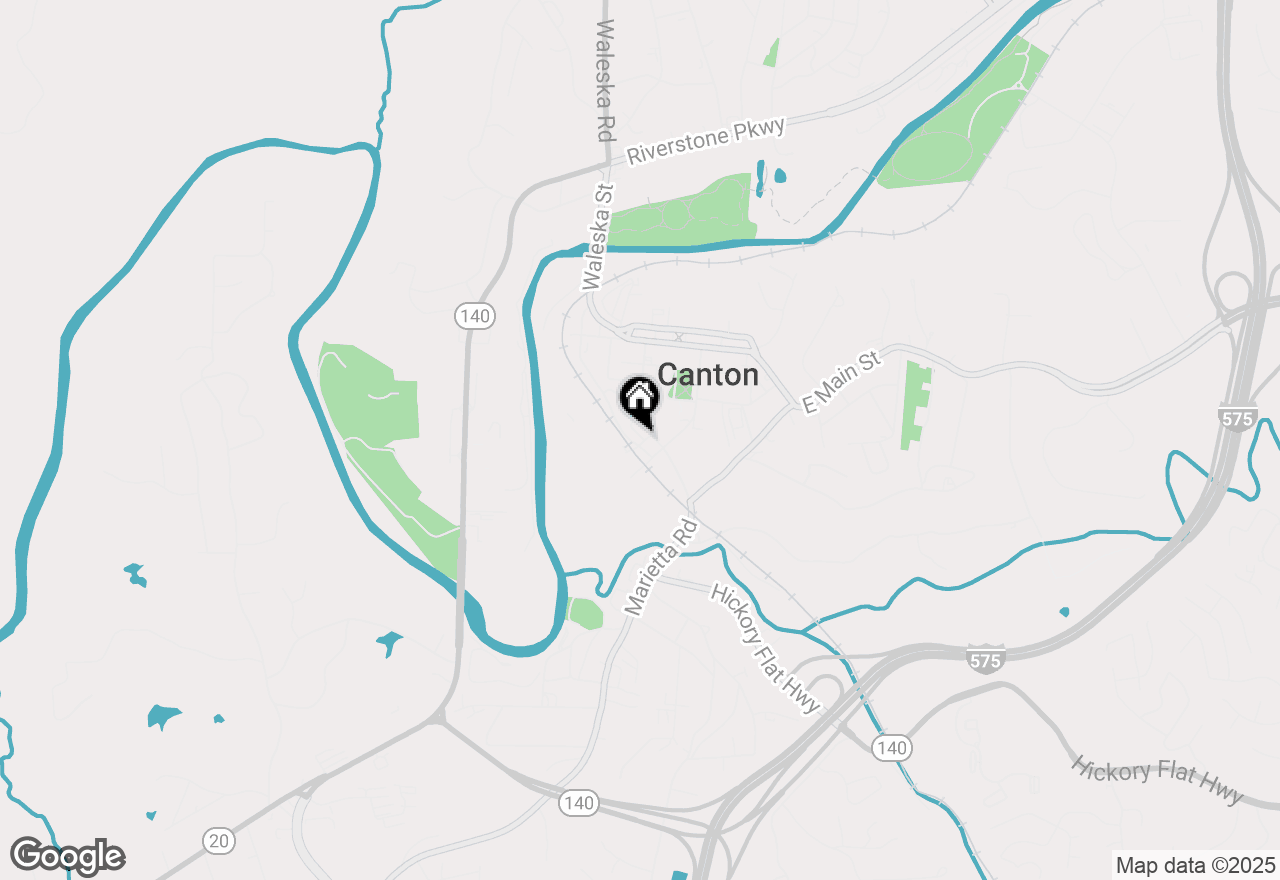 Map of 176 Railroad Street, Canton, GA 30114