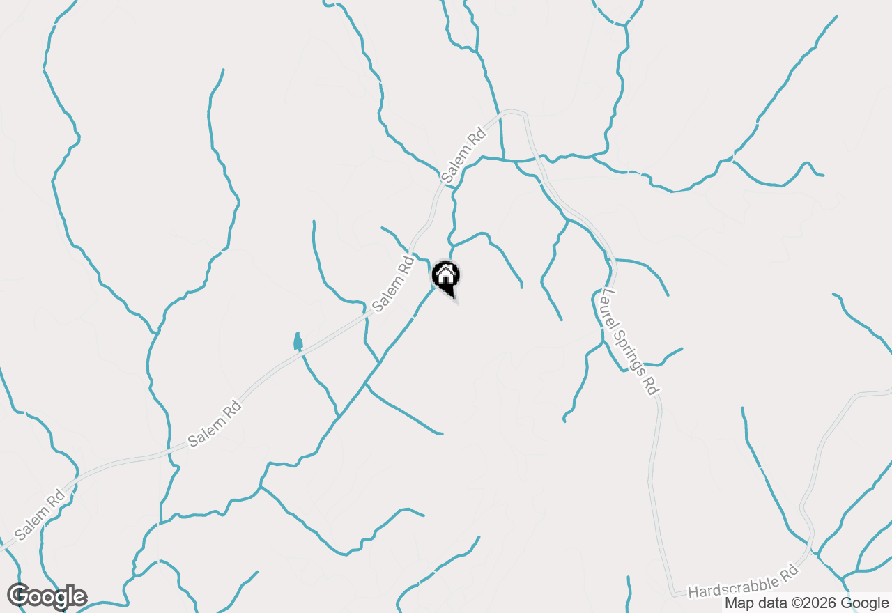 Map of 421 Salem Valley Road, Mineral Bluff, GA 30559