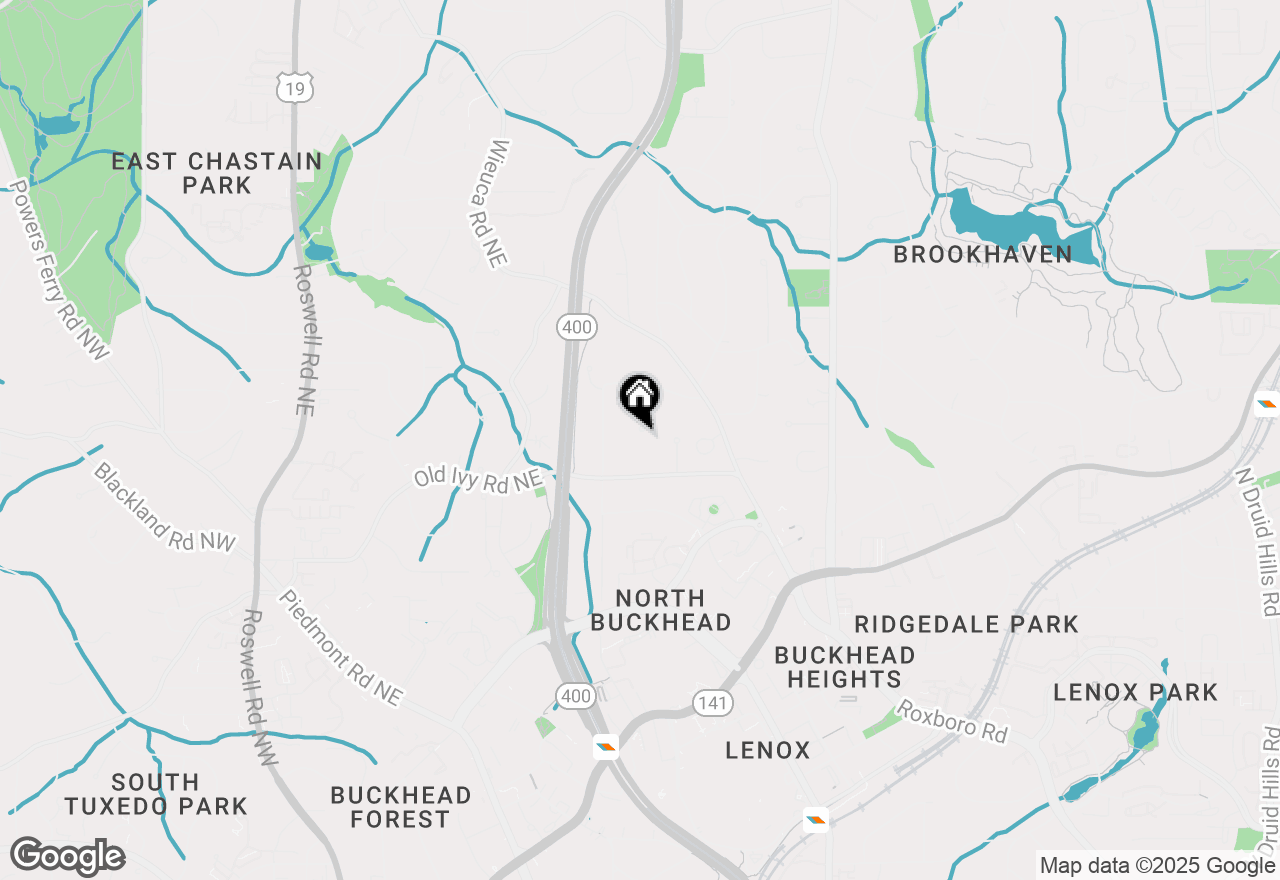 Map of 3856 Stratford Park Drive Ne, Atlanta, GA 30342