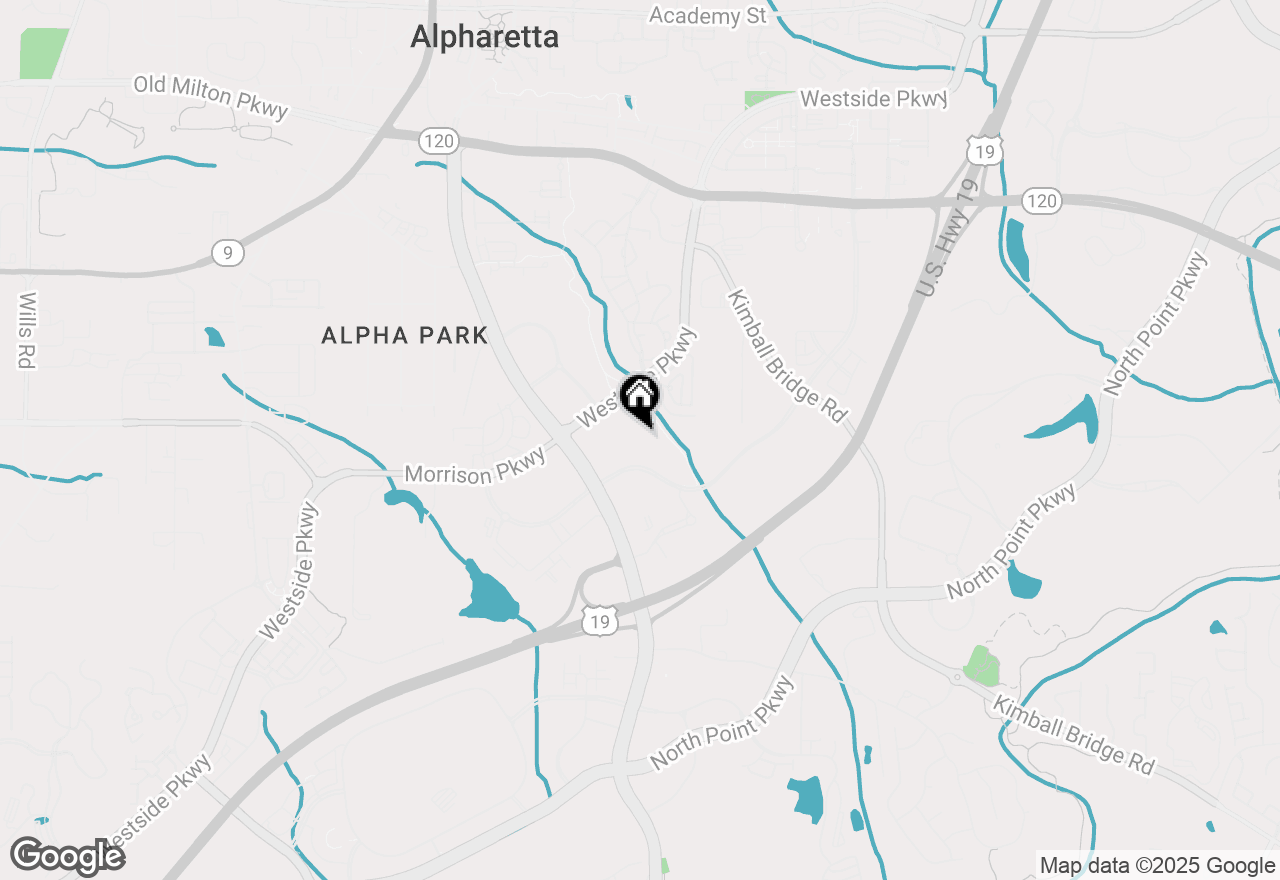 Map of 105 Iveybrooke Lane #57, Alpharetta, GA 30009