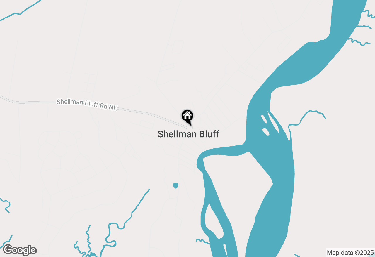 Map of Lot 3 Sutherland Bluff Drive Ne, Shellman Bluff, GA 31331