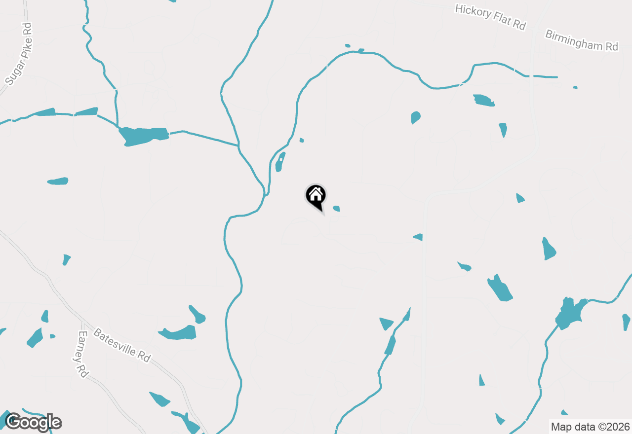 Map of 560 Lost River Bend, Milton, GA 30004