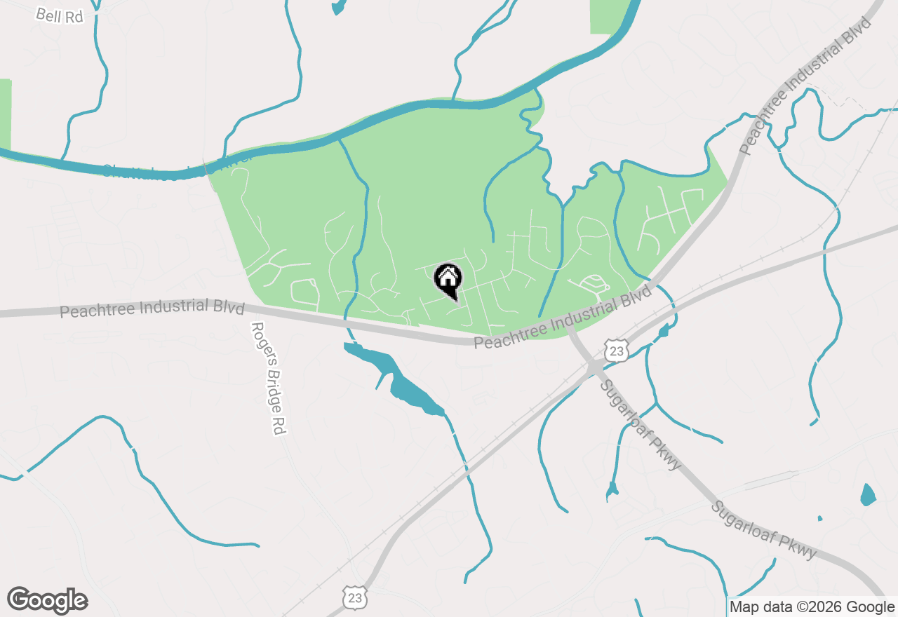 Map of 2345 Hiawassee Drive, Duluth, GA 30097