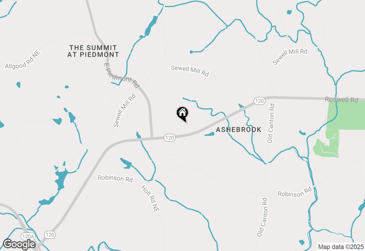Map of 1046 Sterling Ridge, Marietta, GA 30062