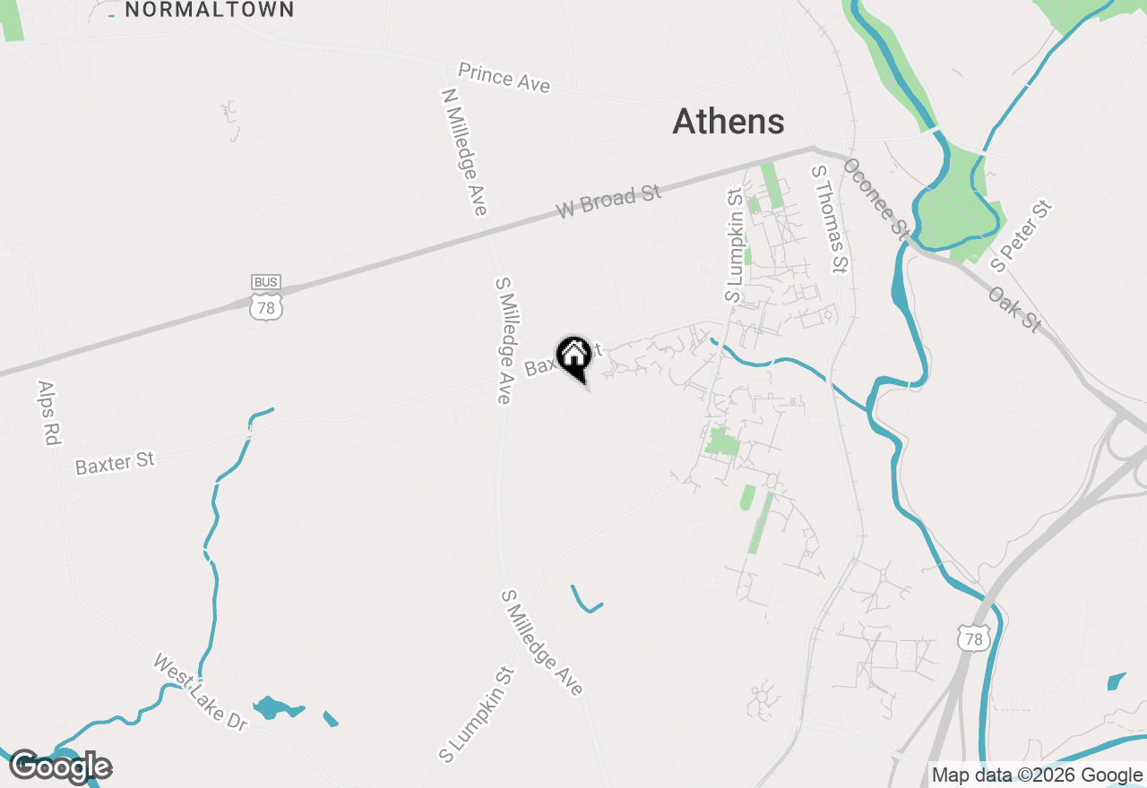 Map of 297 Peabody Street #BUILDING 2, UNIT 4, Athens, GA 30605