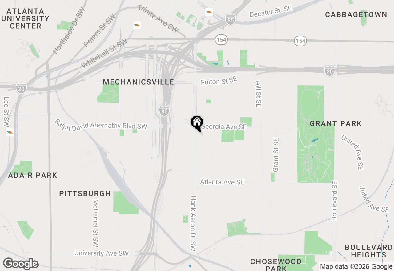 Map of 14 Bass Street, Atlanta, GA 30315