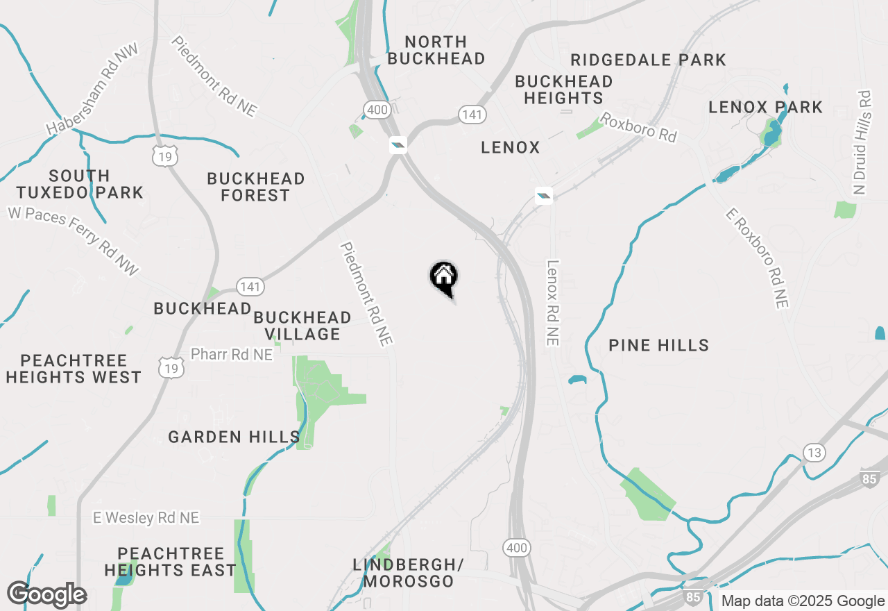 Map of 3107 Peachtree Drive Ne, Atlanta, GA 30305