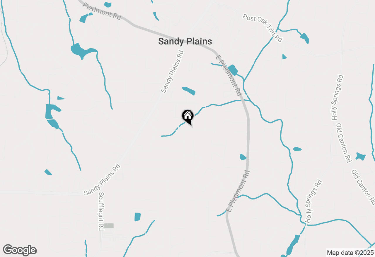 Map of 1901 Trophy Drive, Marietta, GA 30062